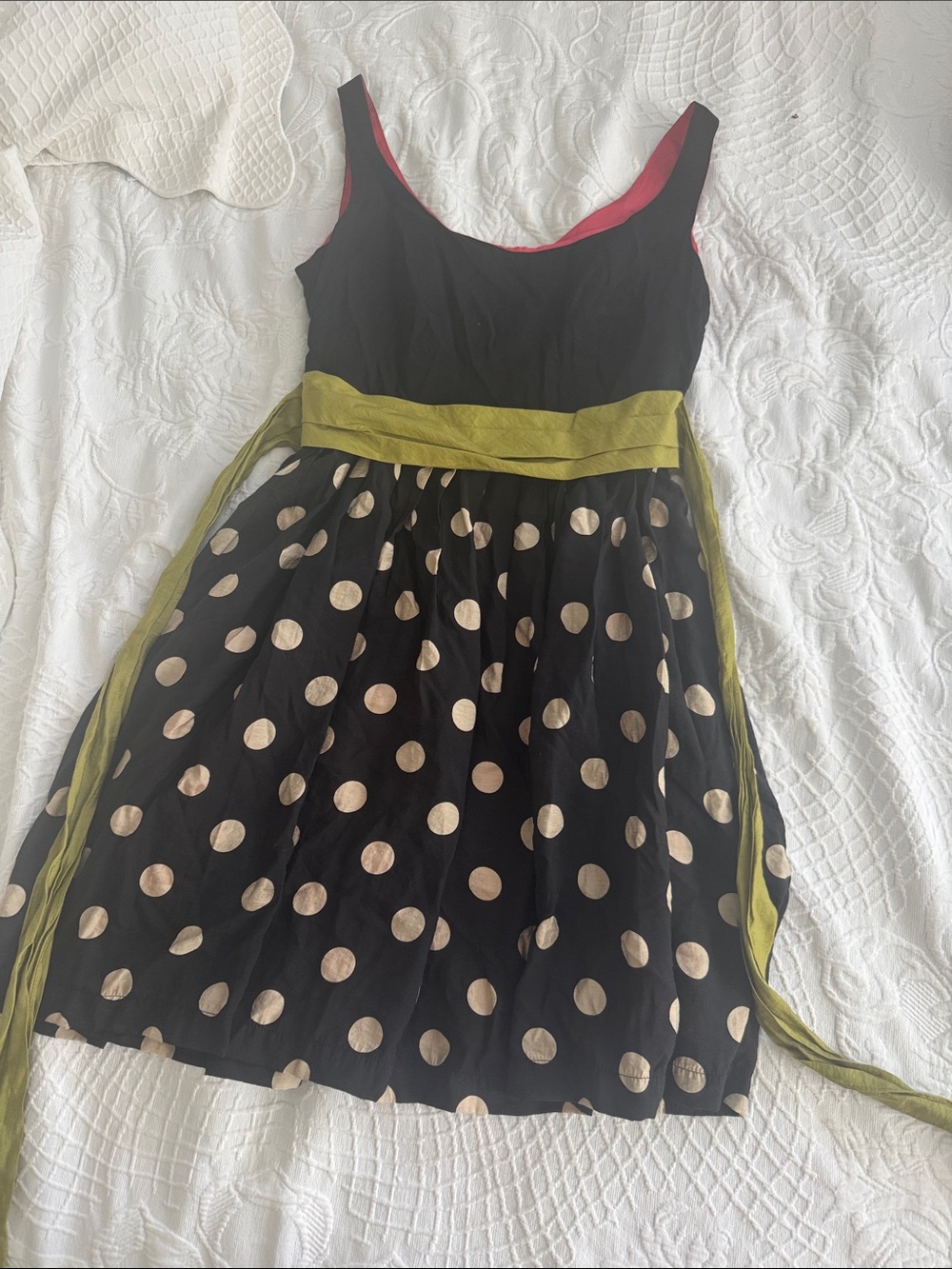 Corey Lynn Calter for Anthropologie polka dot dress